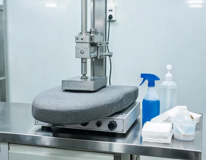 Upholstery abrasion station