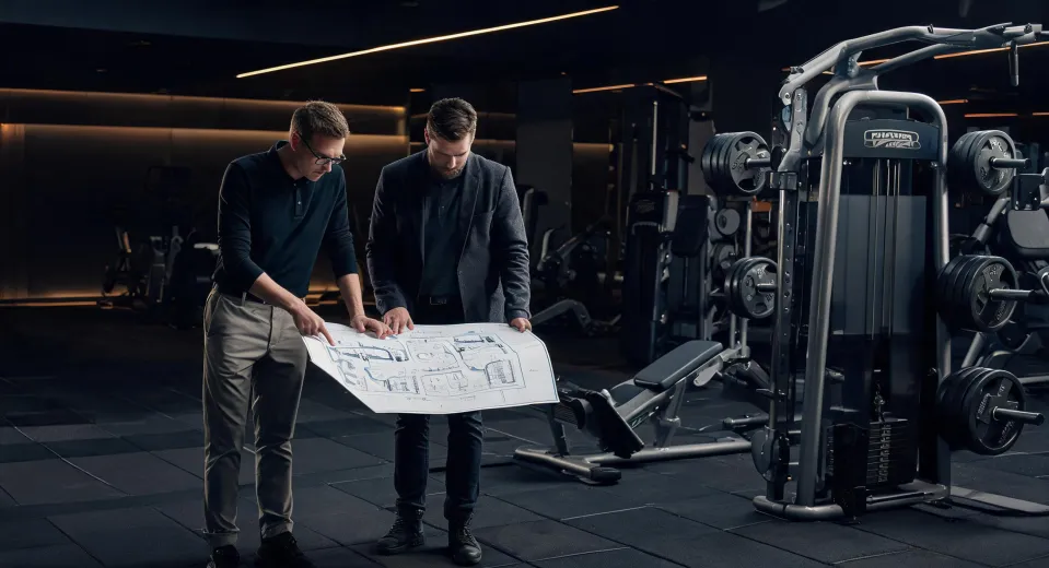 Commercial gym service planning